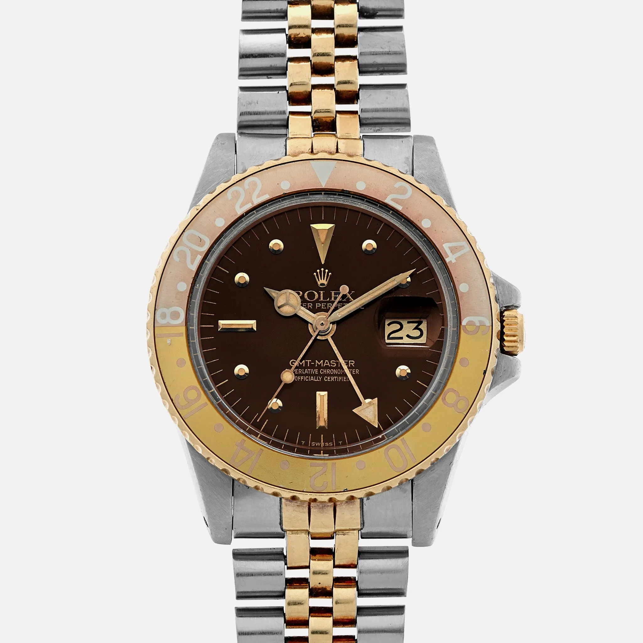 1976 Rolex GMT-Master 'Root Beer' Ref. 1675 In Two-Tone