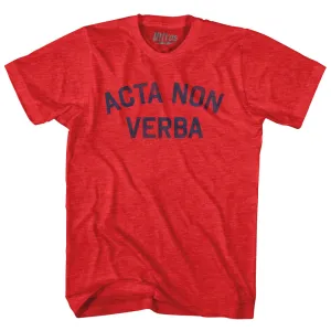 Acta Non Verba Adult Tri-Blend T-shirt
