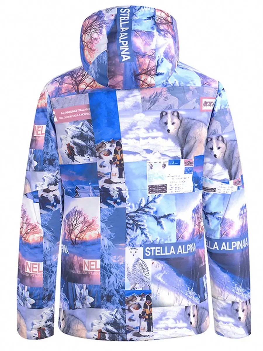 Adult Insulated Puffy Ski Jacket