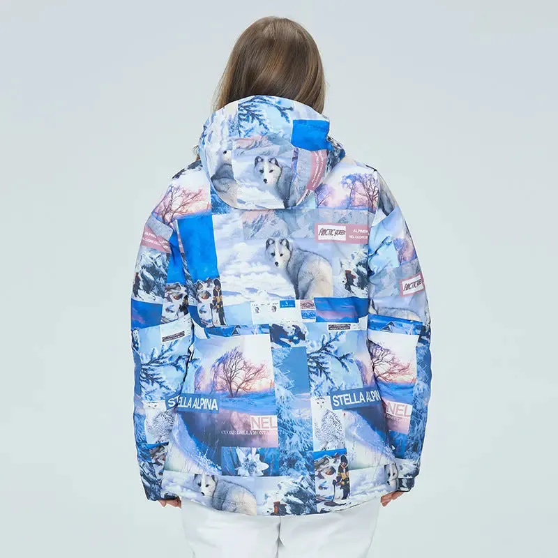 Adult Insulated Puffy Ski Jacket