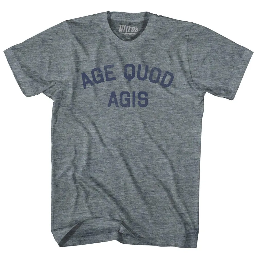 Age Quod Agis Womens Tri-Blend Junior Cut T-Shirt