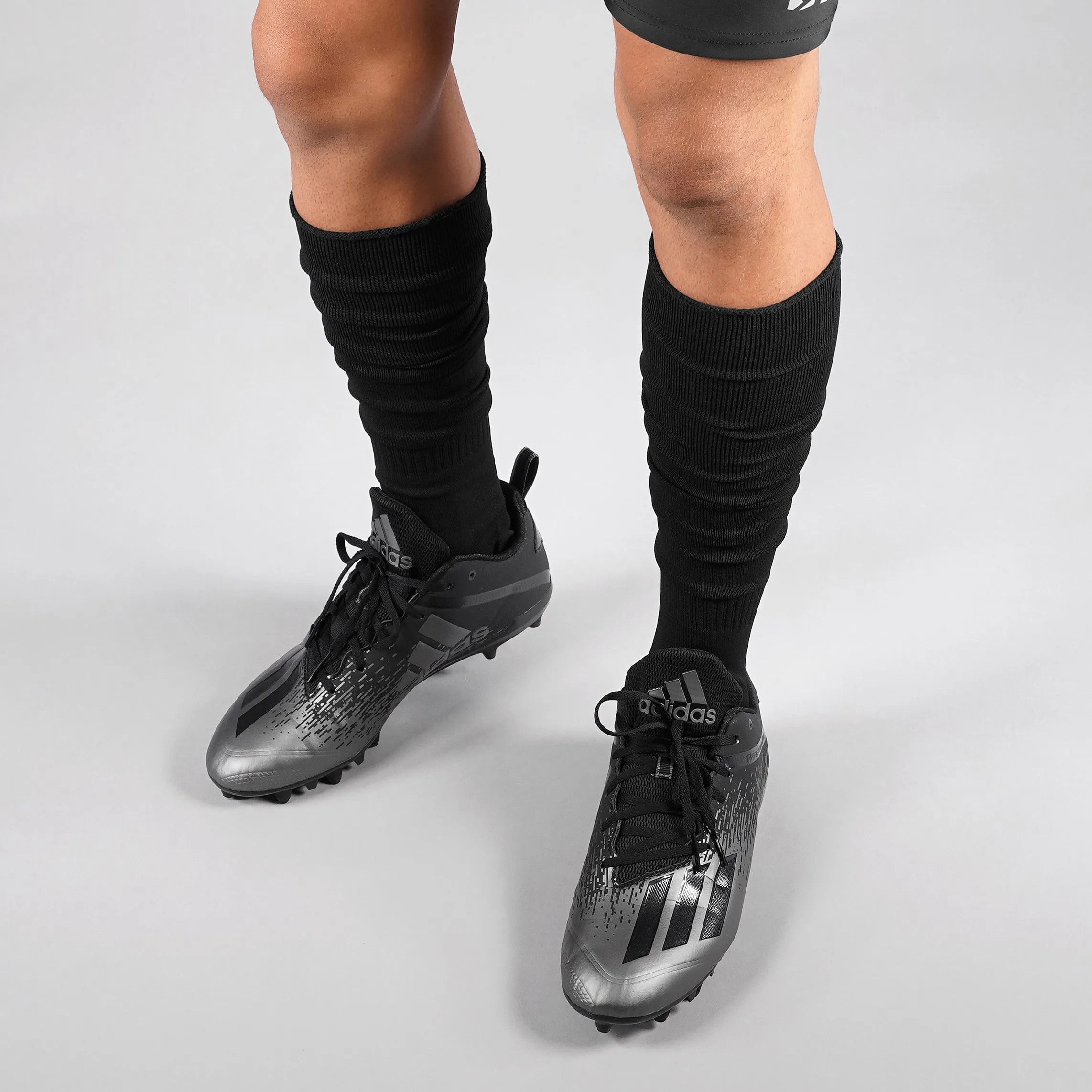 Basic Black Over The Knee Sport Socks