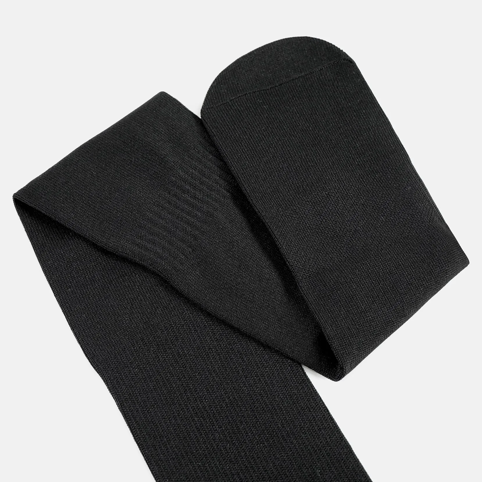 Basic Black Over The Knee Sport Socks