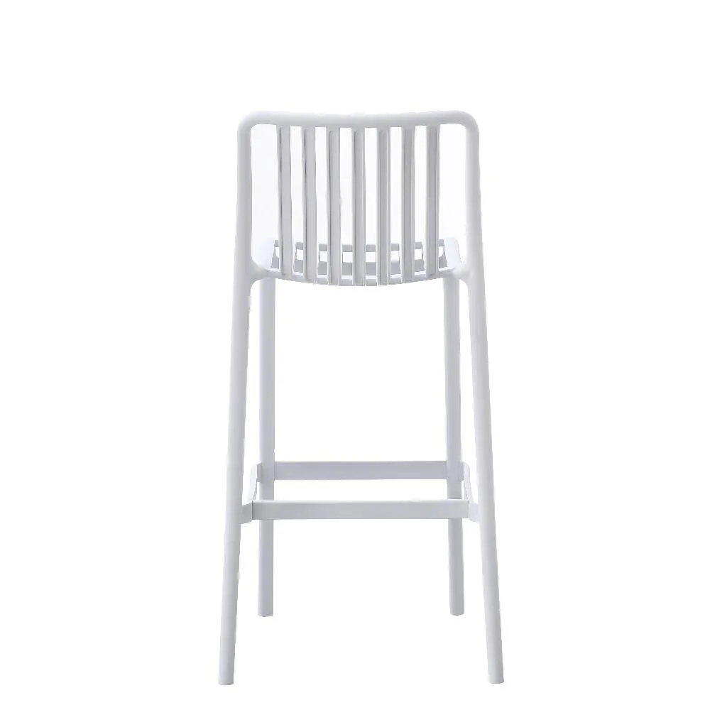 Bertioga White Outdoor Barstool