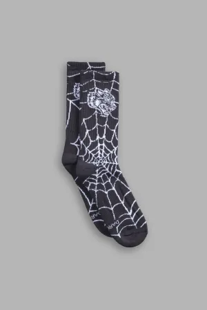 Big Wolf Web Classic Socks in Wolf Gray