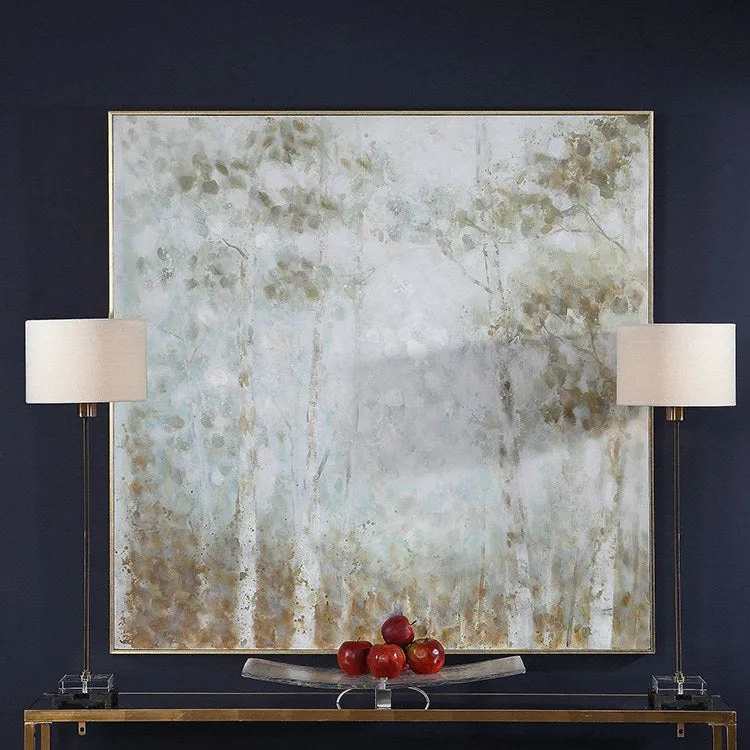 Cotton Woods Handpainted Canvas
