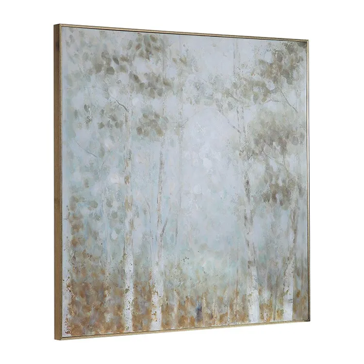 Cotton Woods Handpainted Canvas
