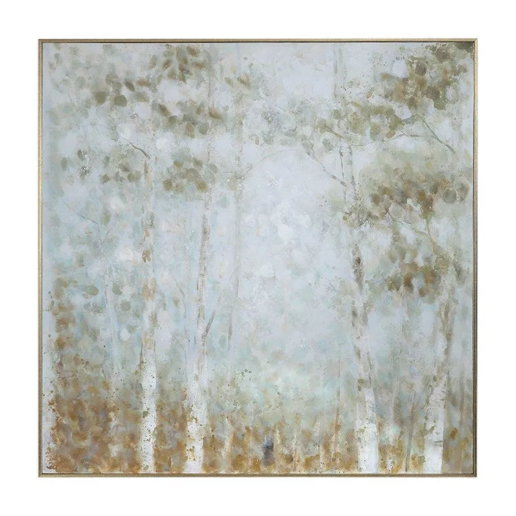 Cotton Woods Handpainted Canvas