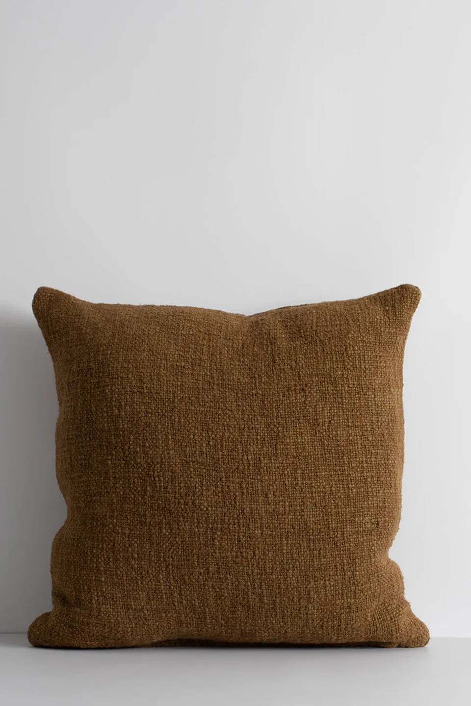 Cyprian Textured Treacle Feather Inner 50x50cm Cushion
