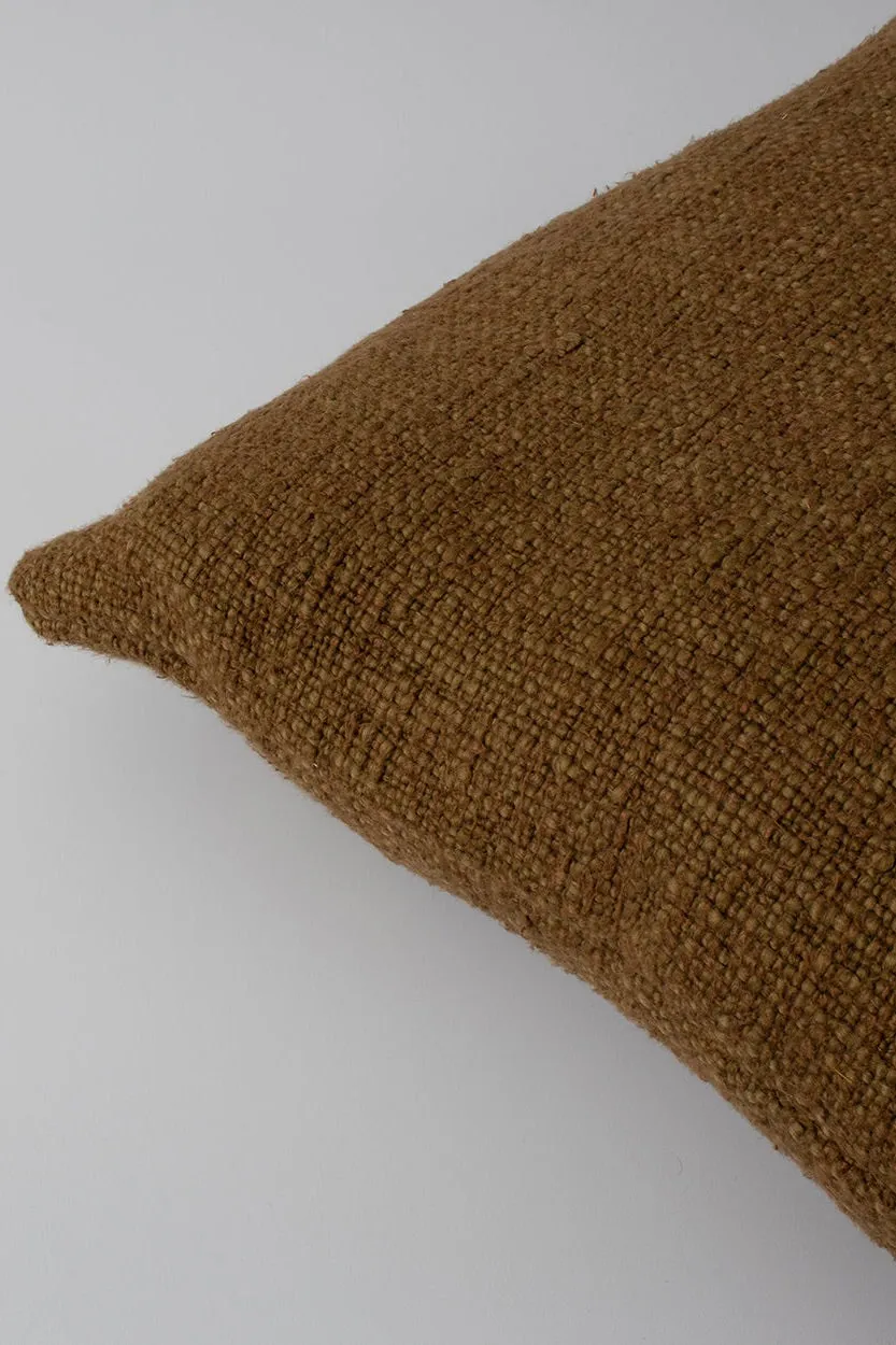 Cyprian Textured Treacle Feather Inner 50x50cm Cushion