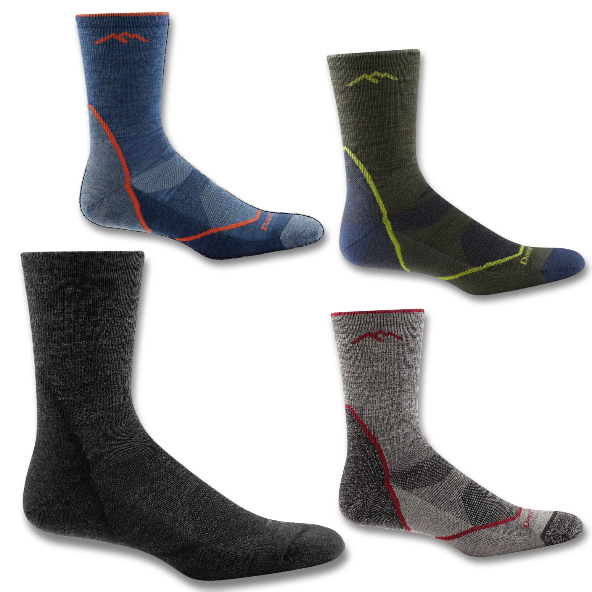 Darn Tough Men's Light Hiker Micro Crew Lightweight Sock