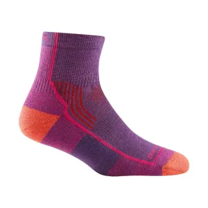 Darn Tough Vermont Women's Hiker Quarter Midweight Sock - Berry