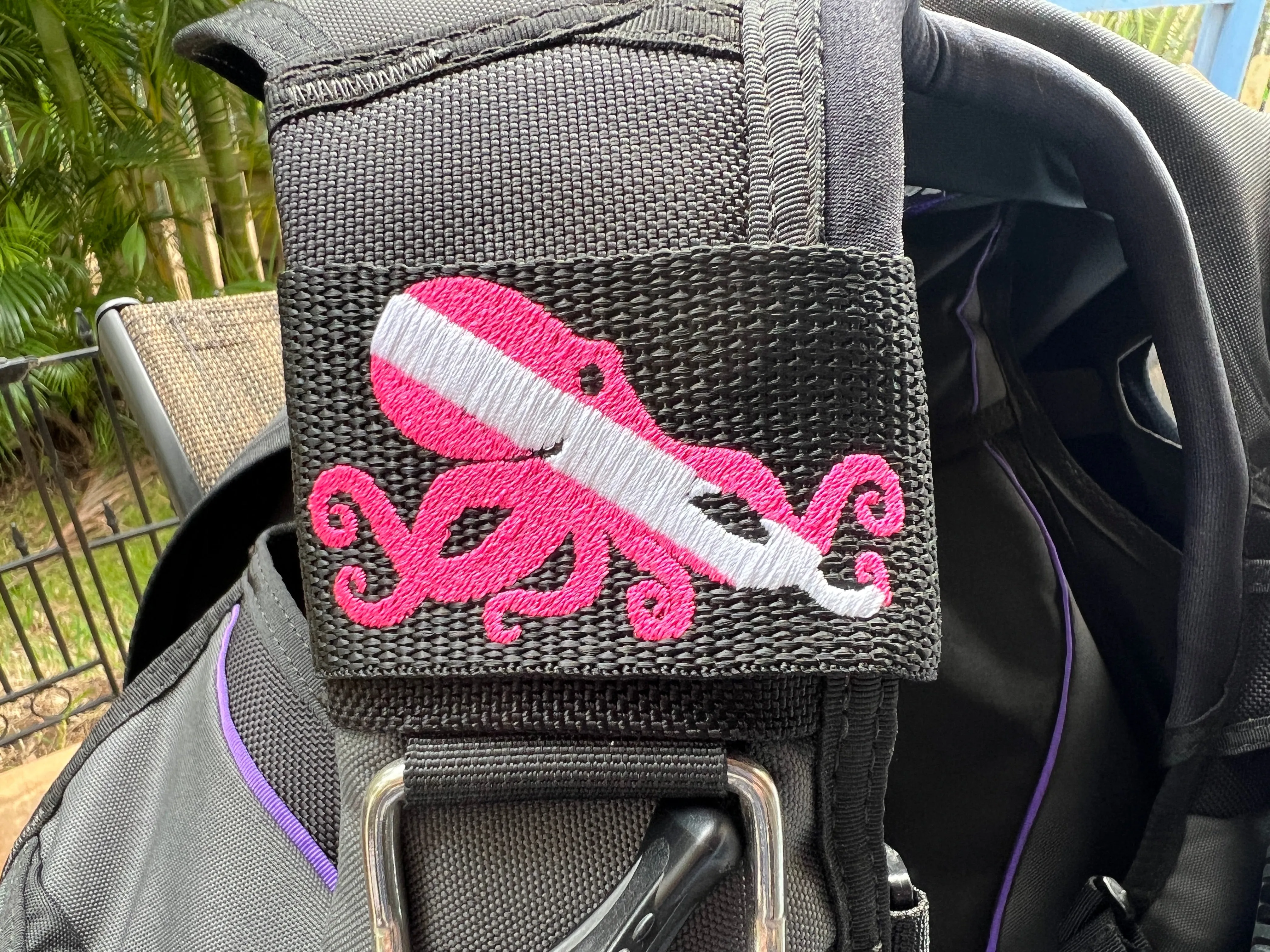 Dive Flag Octopus (Tako) BCD Tag