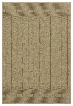 Earth - 5'3" X 7'3" Indoor, Outdoor Area Rug - Mocha, Natural