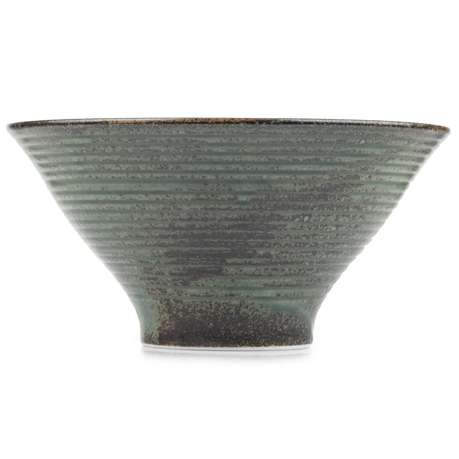 Green Wabi Sabi Premium Japanese Ramen Bowl
