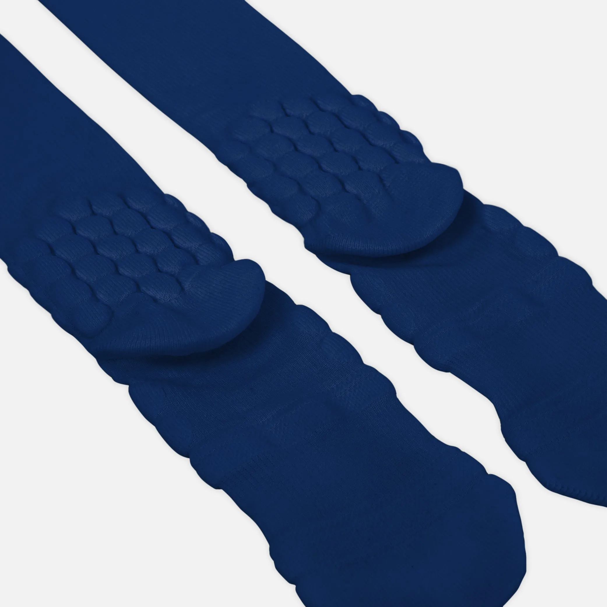 Hue Navy Football Padded Long Socks