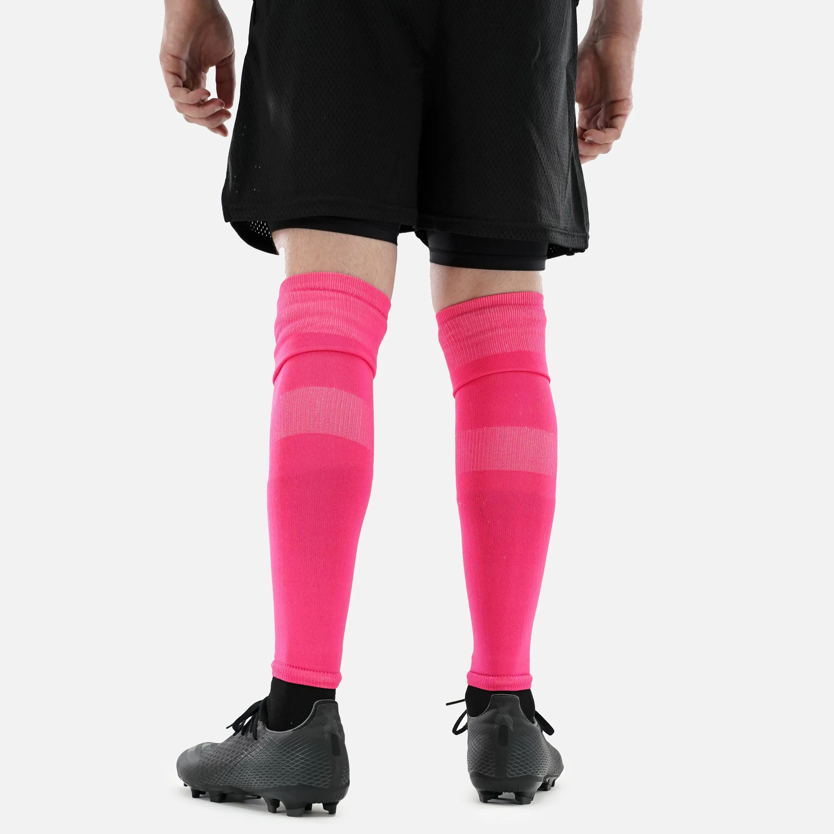 Hue Pink Long Soccer Leg Sleeves