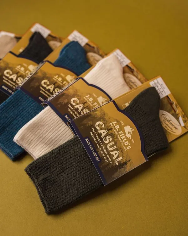 J.B. Field's Cashmere Weekender Socks
