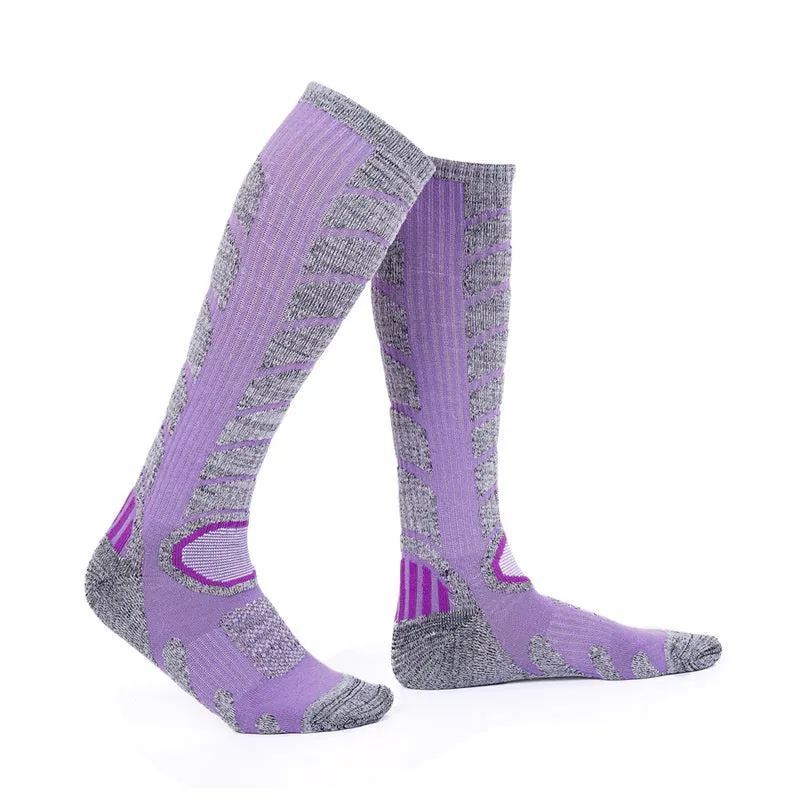 Men's And Women's Hiking Terry Bottom Thick Hiking Socks