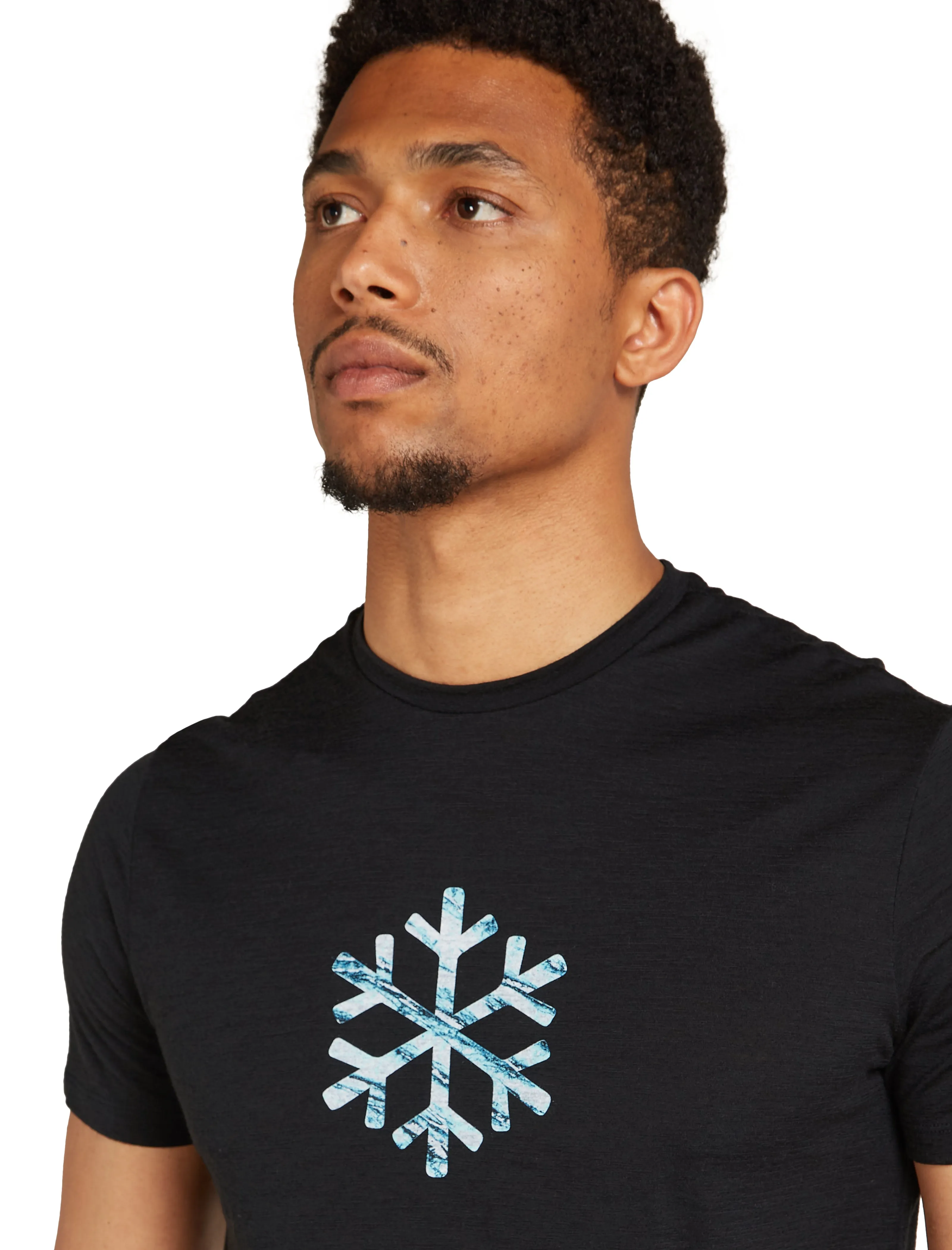 Merino 150 Tech Lite Short Sleeve T-Shirt - Pow Black
