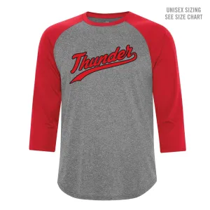 MH Thunder Unisex Performance Baseball Tee  (THT001-ATCS3526)