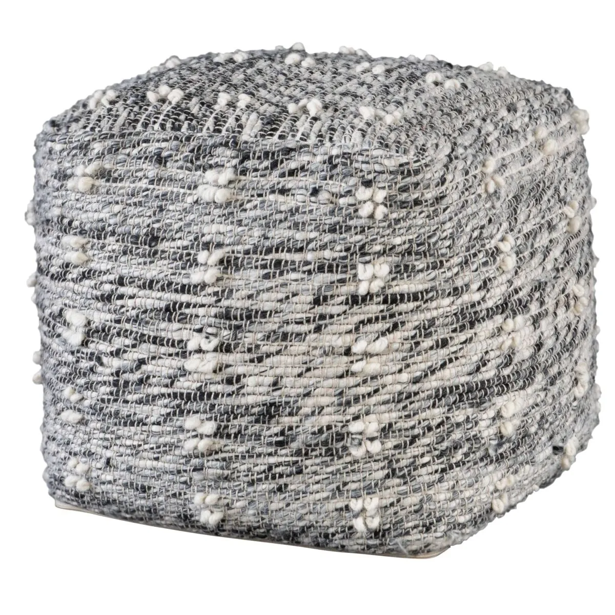 Narol Gray Pouf