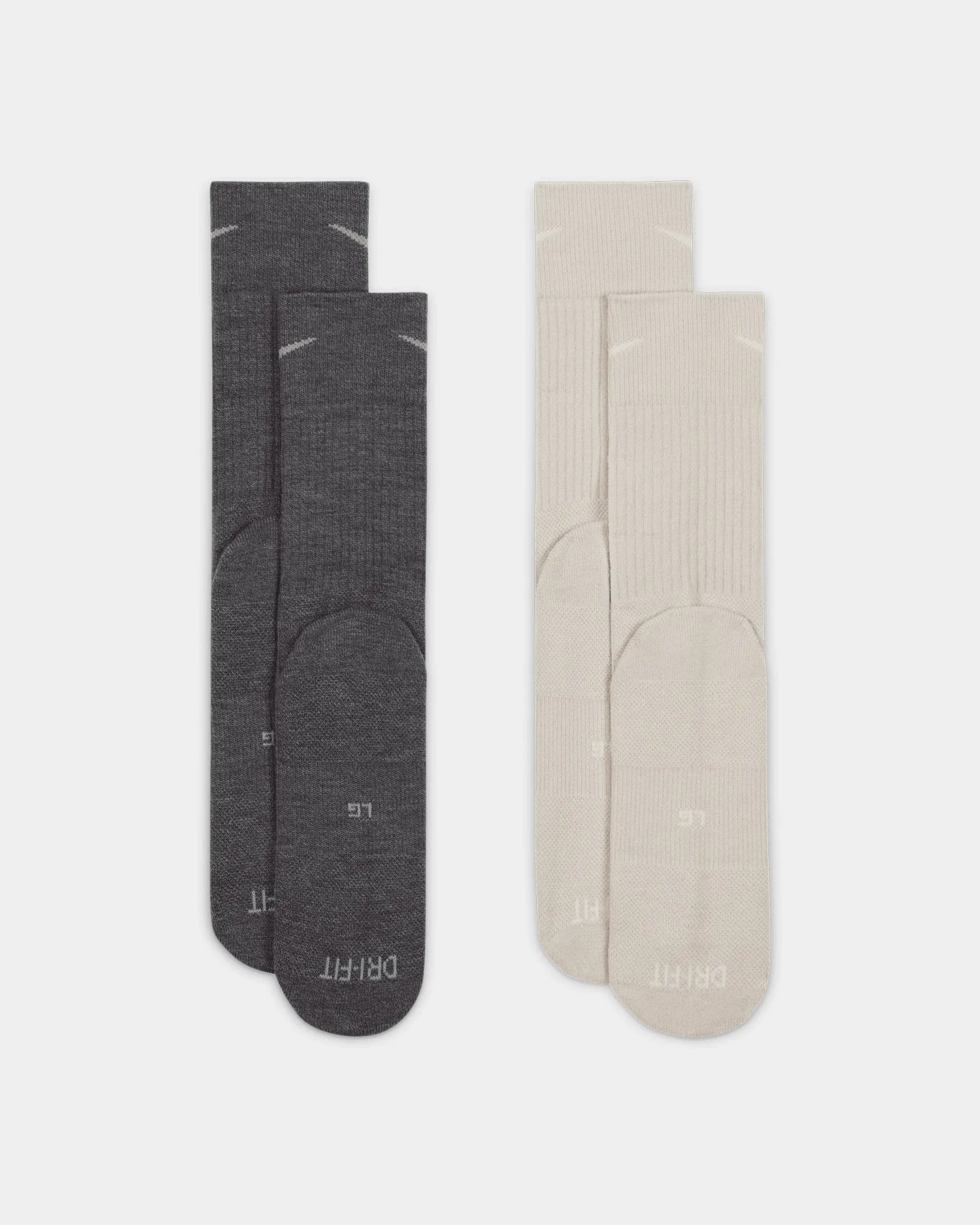 Nike Everyday Cush Crewcut Socks 2 Pack Iron Grey/Light