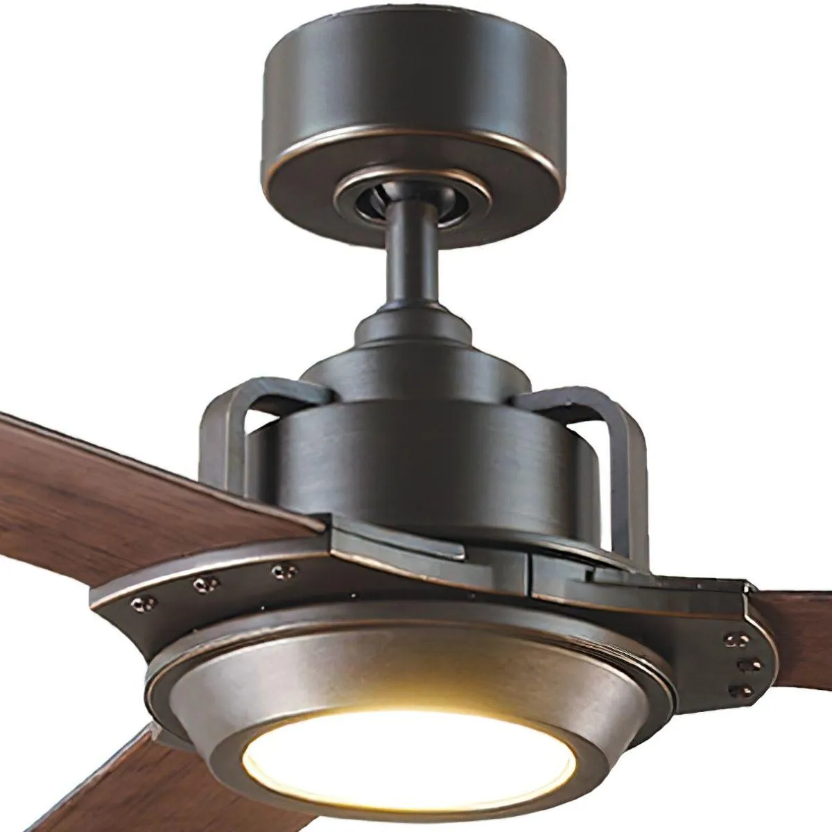 Osprey 56 Inch Bronze Wet Rated 2700K LED Smart Ceiling Fan