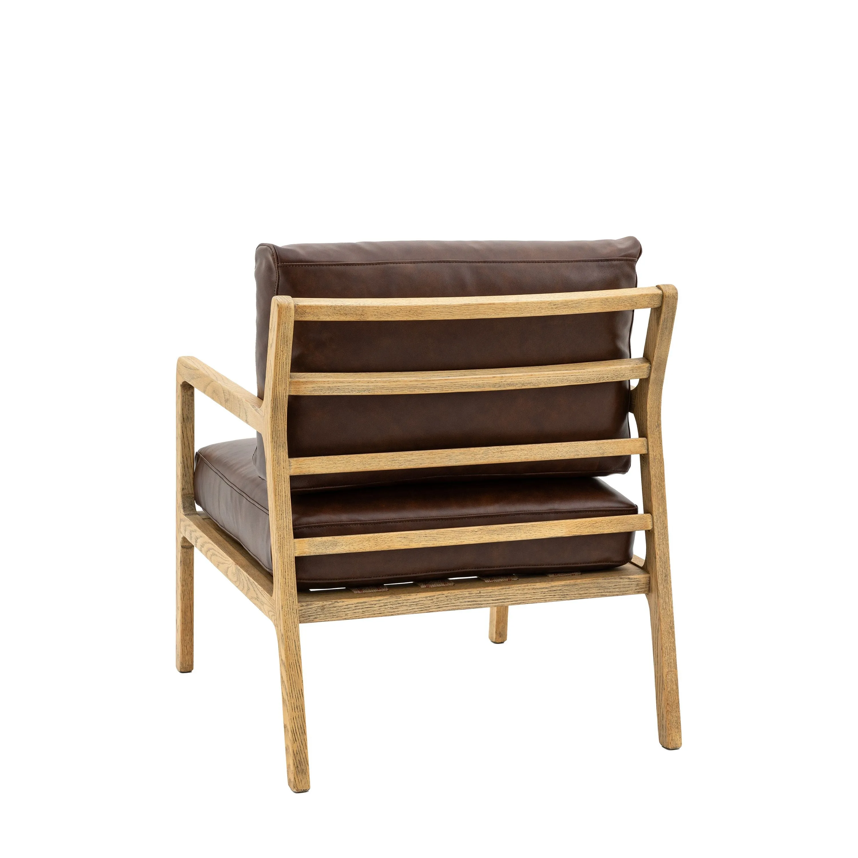 Ravella Lounge Chair – Antique Brown Leather