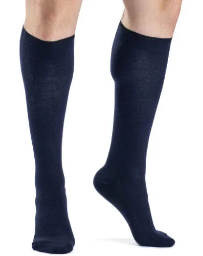 Sigvaris 192C All-Season Merino Wool for Men, 15-20 mmHg, Knee High, Closed Toe