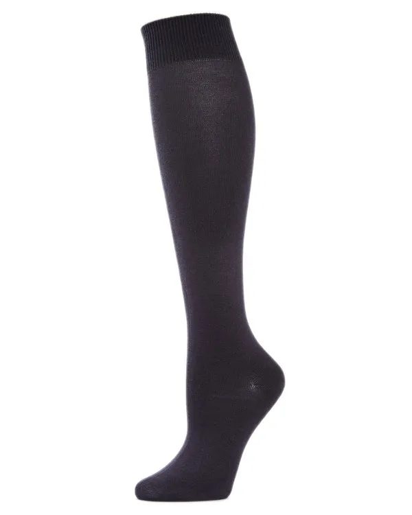 Solid Knee High Bamboo Socks by Me Moí