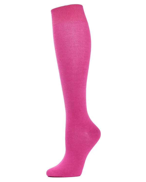 Solid Knee High Bamboo Socks by Me Moí