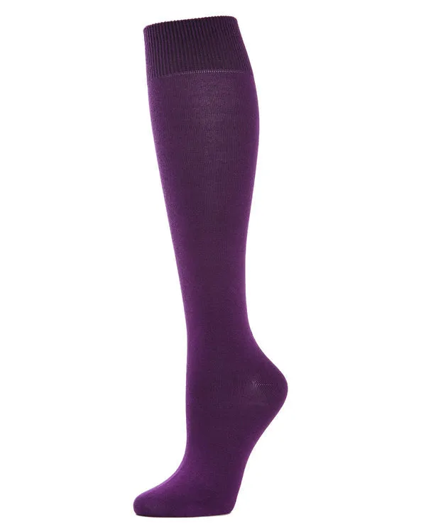 Solid Knee High Bamboo Socks by Me Moí
