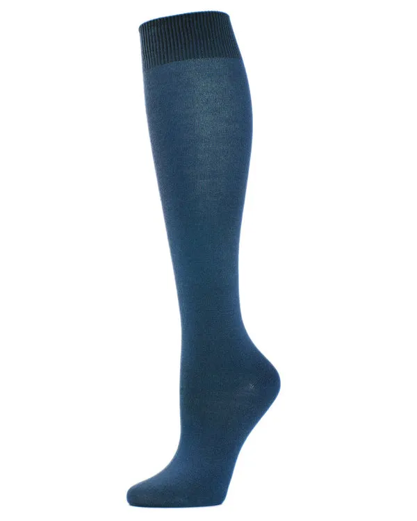 Solid Knee High Bamboo Socks by Me Moí