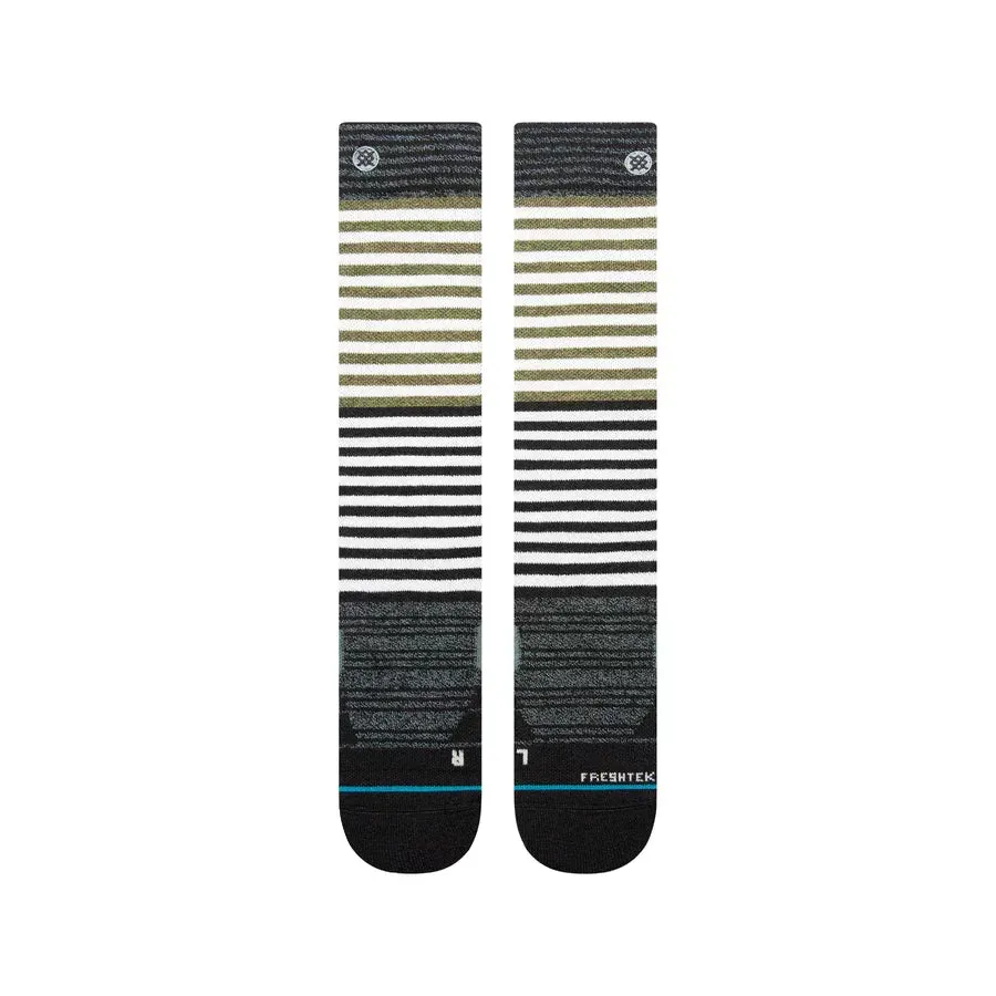 Stance Mens Diatonic Snow Freshtek w/Infiknit Teal Crew Socks