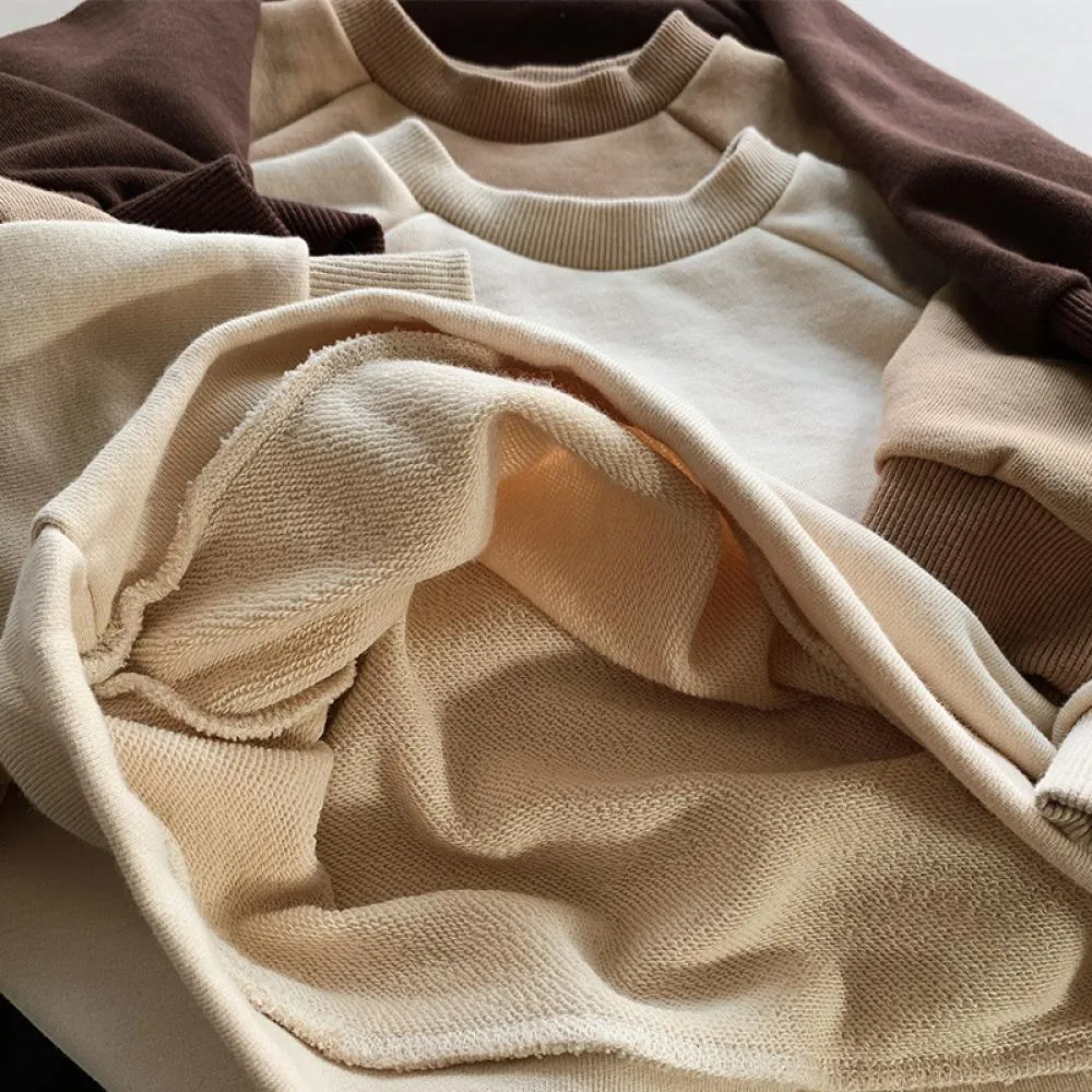 Toddler Boys and Girls Sweater Spring Autumn Sports Top Wholesale Kids Clothes