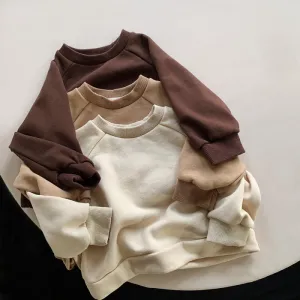 Toddler Boys and Girls Sweater Spring Autumn Sports Top Wholesale Kids Clothes