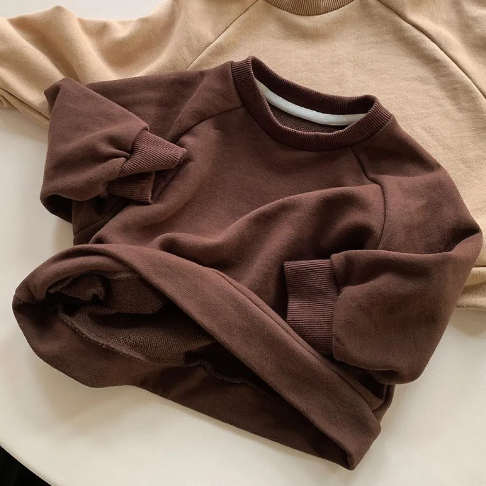 Toddler Boys and Girls Sweater Spring Autumn Sports Top Wholesale Kids Clothes