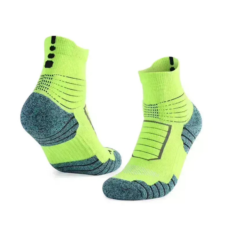 Unisex Thickened absorbing Breathable Knee-high Sports Socks