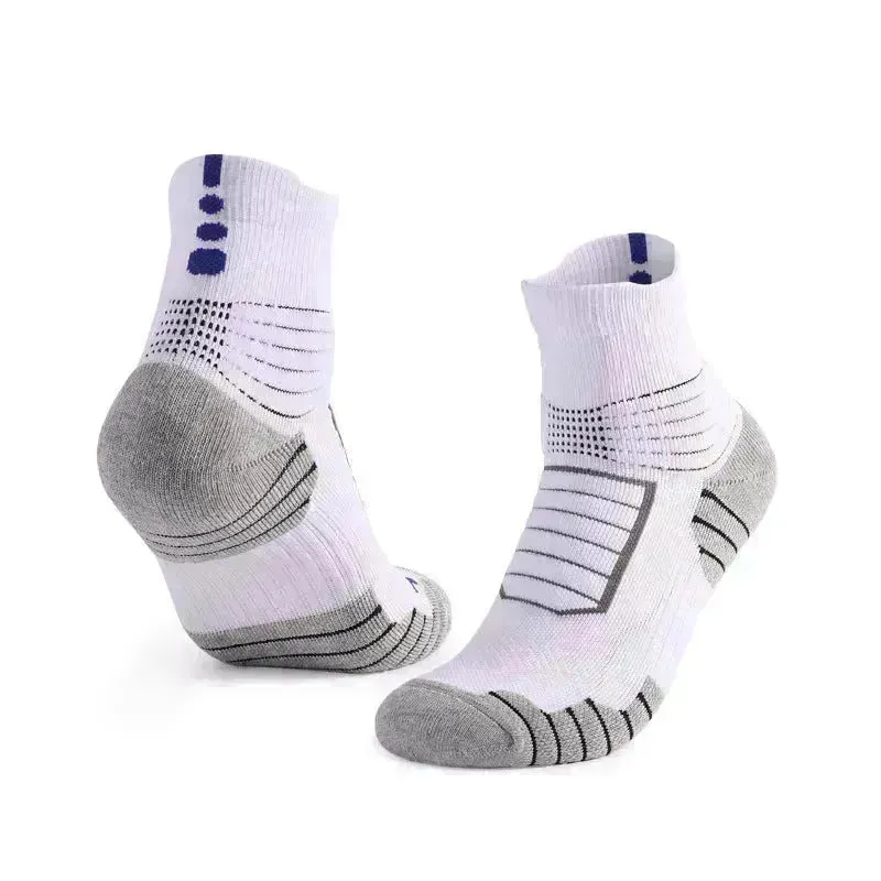 Unisex Thickened absorbing Breathable Knee-high Sports Socks