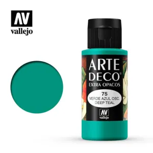 VALLEJO ART DECO 075-60ML. DEEP TEAL