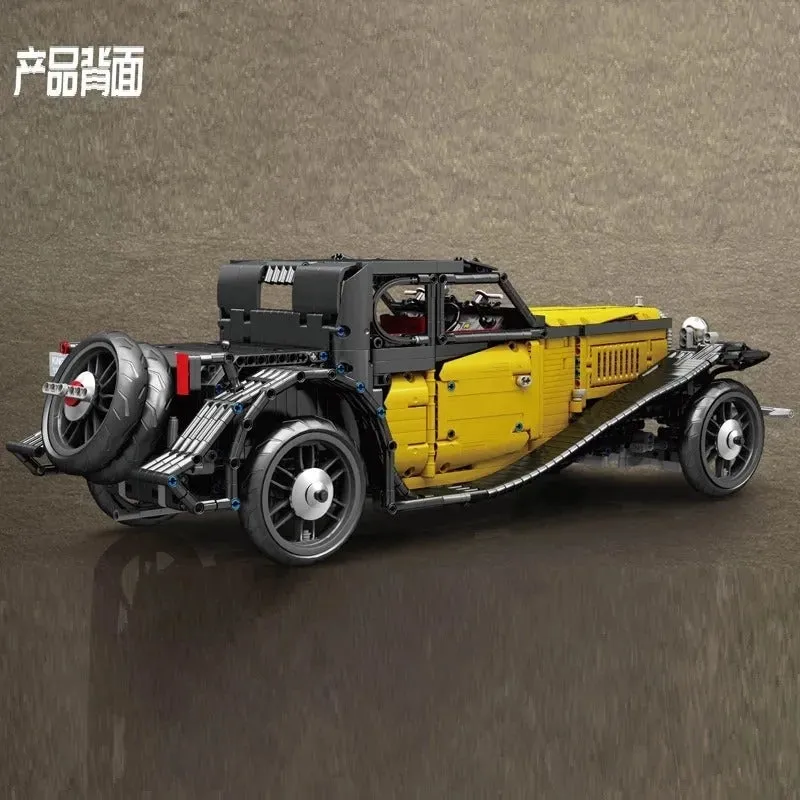 Vintage MOC 13080 Bugatti 50T Retro Sports Car Bricks Toys